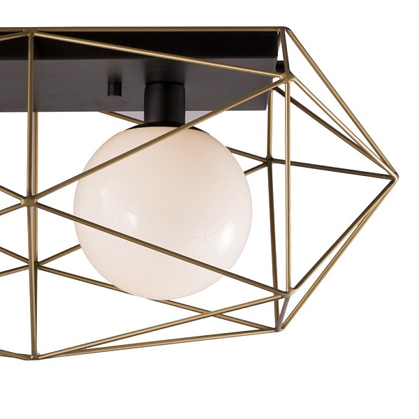 Светильник потолочный DELIGHT COLLECTION MX8525 MX8525-2A gold/black