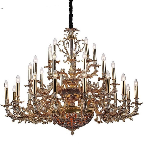 Люстра подвесная LUCIA TUCCI FIRENZE Firenze 1780.30.3 Antique Gold