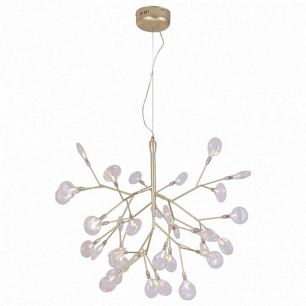 Люстра подвесная CRYSTAL LUX EVITA EVITA SP36 GOLD/TRANSPARENT