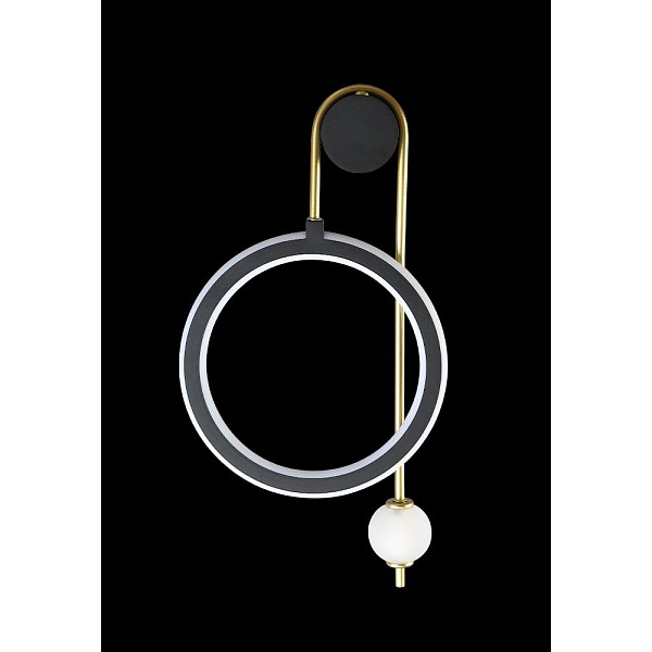 Бра CRYSTAL LUX CORIDA CORIDA AP25W LED BLACK/GOLD