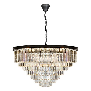 Люстра подвесная ILAMP TRIUMPH 6101-800 BK