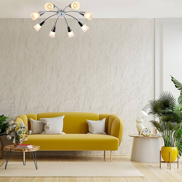Люстра потолочная ESCADA AQUILEGIA 1100/8P Chrome