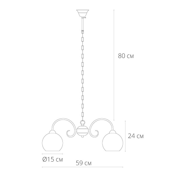 Люстра подвесная ARTE LAMP A9317LM-3AB