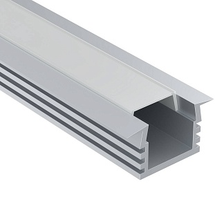 Профиль для ленты LED врезной MAYTONI 22x12мм с матовым рассеивателем ALM006S-2M