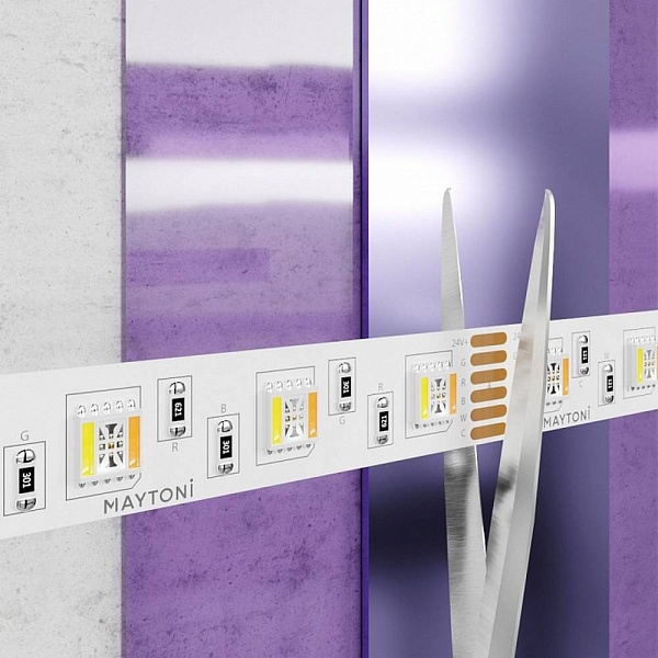 Лента LED STANDART 21 W/m 24V IP20 5050/60 RGBW 12mm (5м) 20039 MAYTONI