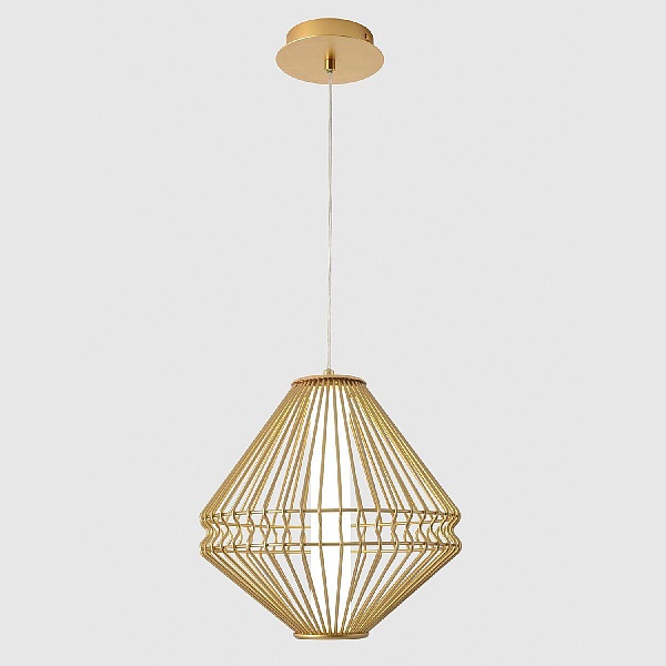 Подвес CRYSTAL LUX CUADRA CUADRA SP15W LED GOLD