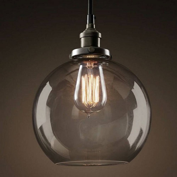 Подвес IMPERIUMLOFT LOFT CLEAR GLASS SPHERE CLOCHE 73694-22