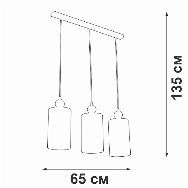 Подвес VITALUCE  V2896-0/3S