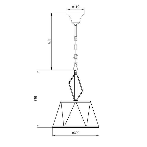 Подвес VELE LUCE SI VL2191P01