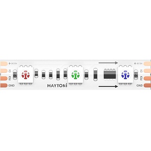 Лента LED ULTRA 14,4W/m 12V IP67 5050/60 RGB 12mm (5м) 201244 MAYTONI