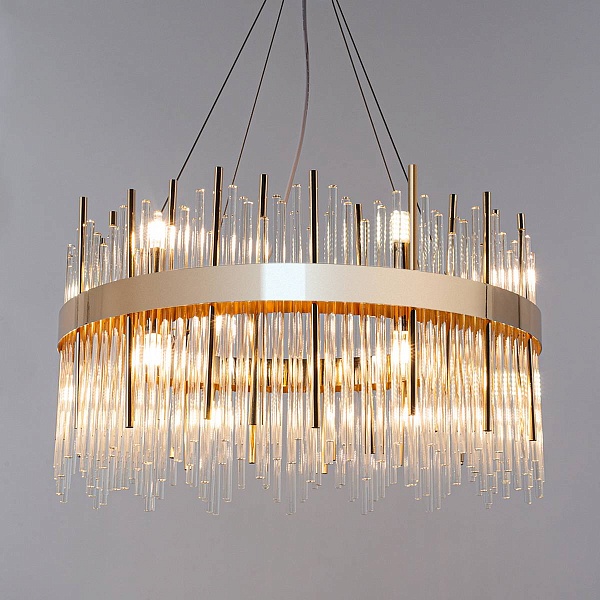 Люстра подвесная ARTE LAMP ACAPULCO A1007SP-12GO