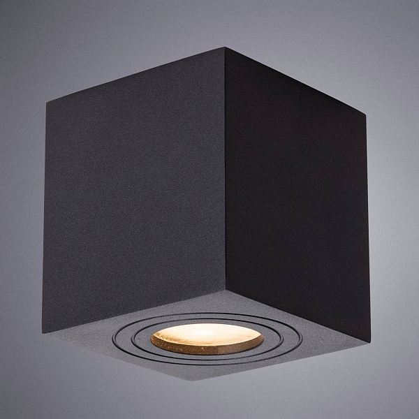 Светильник уличный потолочный ARTE LAMP GALOPIN A1461PL-1BK
