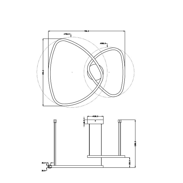Подвес ARTE LAMP MADISON A2194SP-2PB