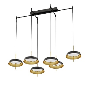 Подвес DELIGHT COLLECTION MD18001061 MD18001061-6B  black/gold