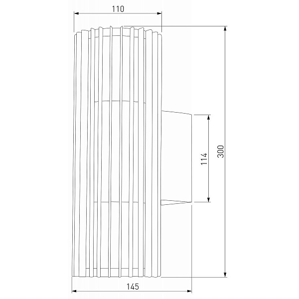 Светильник уличный настенный ELEKTROSTANDARD ENTERO a070266