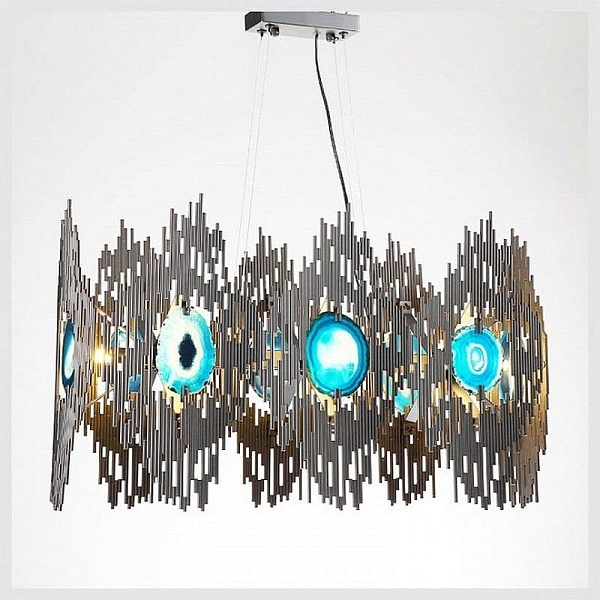 Люстра подвесная DELIGHT COLLECTION BOHO 9275P-8A black