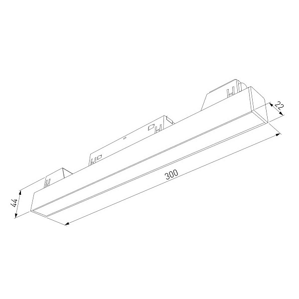 Трековый светильник ELEKTROSTANDARD SLIM MAGNETIC 85000/01 a059182