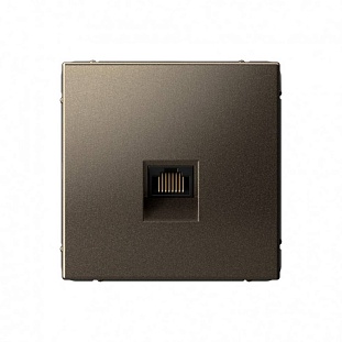 Розетка  RJ45, ARTGALLERY, Мокко, GAL000686, SCHNEIDER ELECTRIC