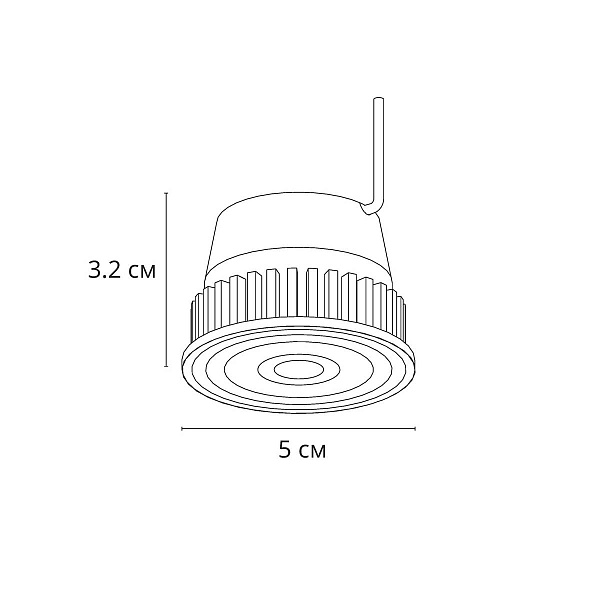 Модуль светодиодный ARTE LAMP ORE A22071-3K