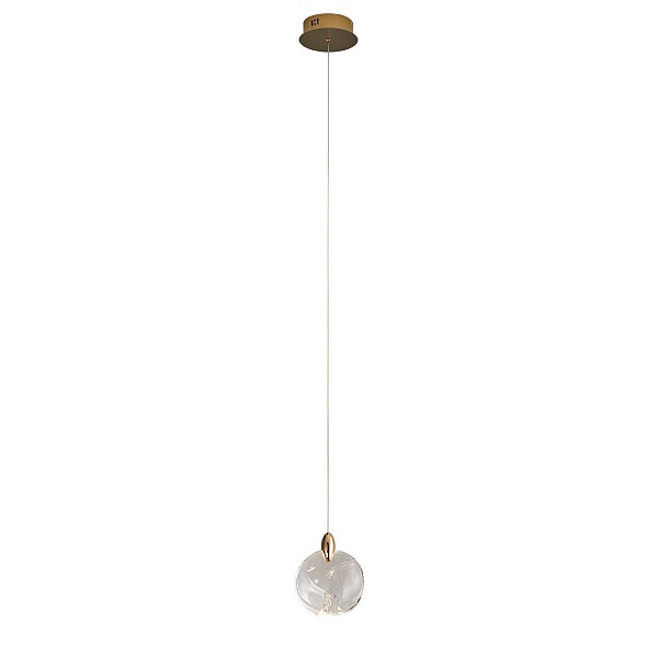 Подвес DELIGHT COLLECTION OD2440 OD2440-1 gold/clear