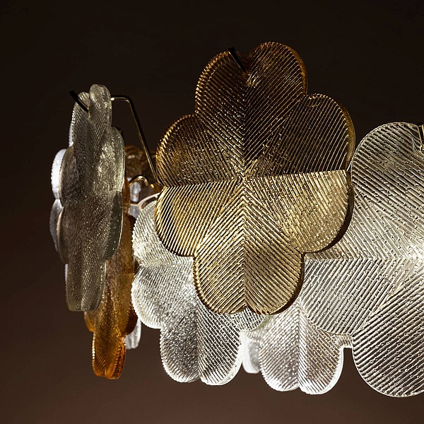 Люстра подвесная ARTE LAMP MALLIKA A4077SP-10GO