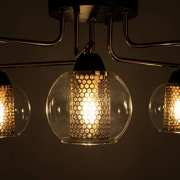 Люстра потолочная ARTE LAMP MANCHESTER A7045PL-6BK