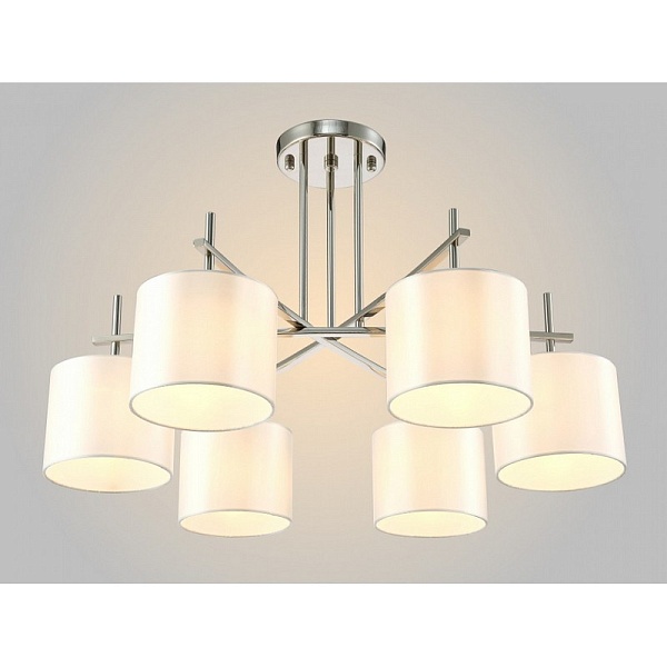 Люстра подвесная CRYSTAL LUX SERGIO PL6 NICKEL