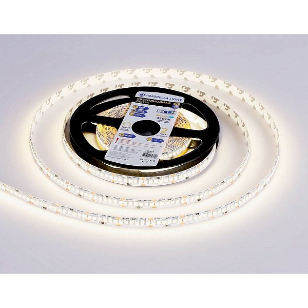 Лента LED 18 W/m 24V IP20 2835/240 4500K 10mm (5м) GS3302 AMBRELLA LIGHT
