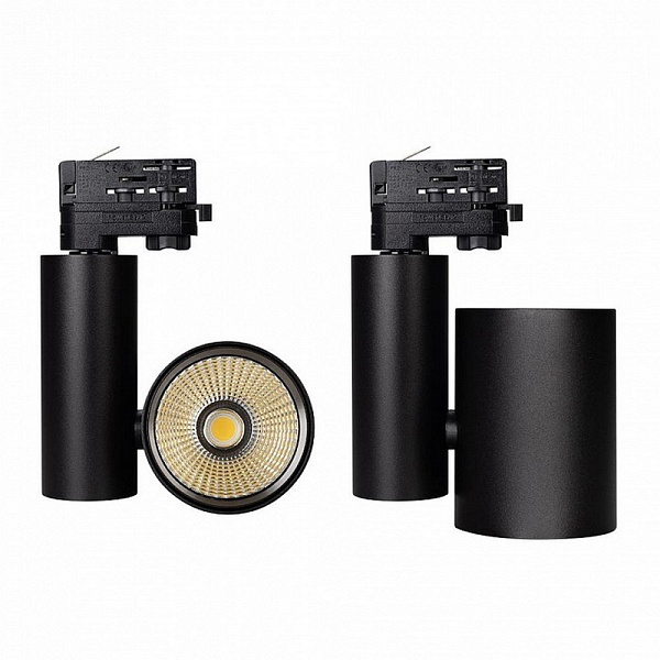 Трековый светильник ARLIGHT LGD-SHOP-4TR-R100-40W COOL SP7500-FISH (BK, 24 DEG) 026291