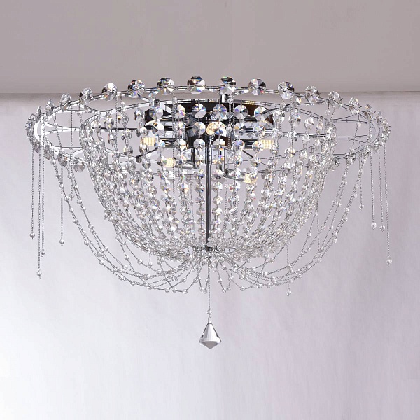Люстра потолочная DELIGHT COLLECTION MD8319 MX8319-6A chrome