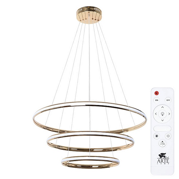 Подвес ARTE LAMP MERIDIANA A2198SP-3GO