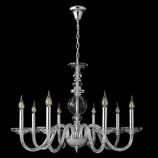 Люстра подвесная CRYSTAL LUX ARABESQUE SP8 CHROME