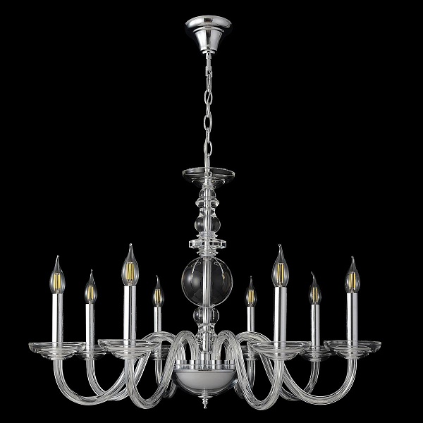 Люстра подвесная CRYSTAL LUX ARABESQUE SP8 CHROME