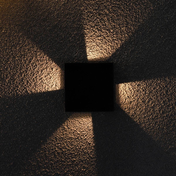 Светильник уличный настенный ARTE LAMP ALGOL A1445AL-4BK
