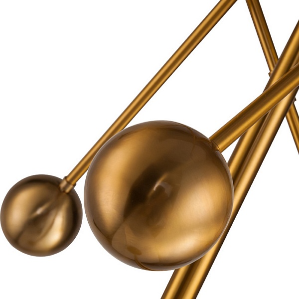 Торшер DELIGHT COLLECTION GLOBE MOBILE KG0965F-3 brass