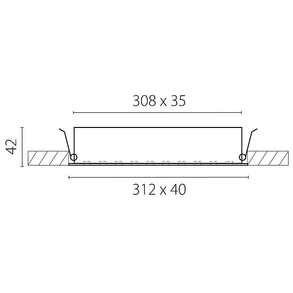 Светильник встраиваемый LIGHTSTAR GUARDA 82346
