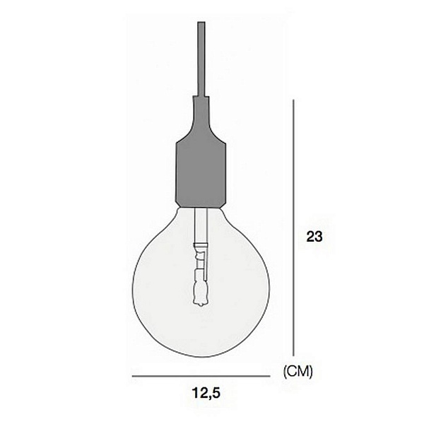 Подвес IMPERIUMLOFT MUUTO E27 186763-22
