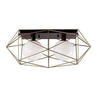 Светильник потолочный DELIGHT COLLECTION MX8525 MX8525-2A gold/black