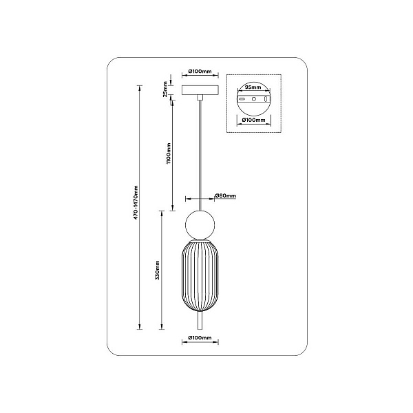 Подвес AMBRELLA LIGHT LH LH53101