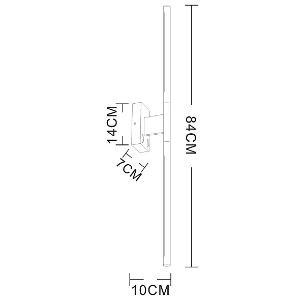 Бра ARTE LAMP LINES A2029AP-1GO