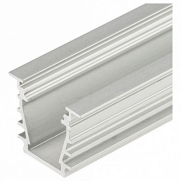 Профиль для ленты LED врезной TOP-DEEP-F-2000 ANOD (K13,P15) 23,4x19,1мм без рассеивателя (2м) 016971 ARLIGHT