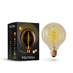 Лампа Ретро VOLTEGA LOFT LED  G95 4W 2000K E27 DIM 7076