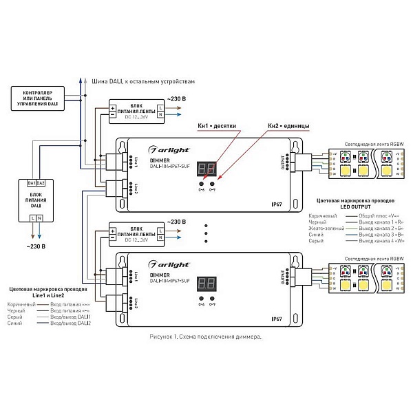 Контроллер ARLIGHT INTELLIGENT 26496