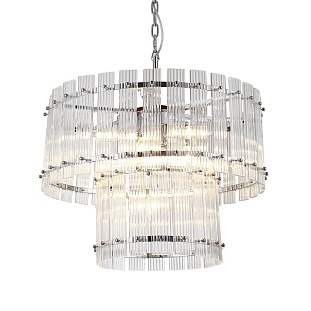 Люстра подвесная DELIGHT COLLECTION RUBY KG1112P-7 chrome/clear
