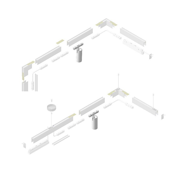 Трековый светильник VITALUCE  VT0200048-01