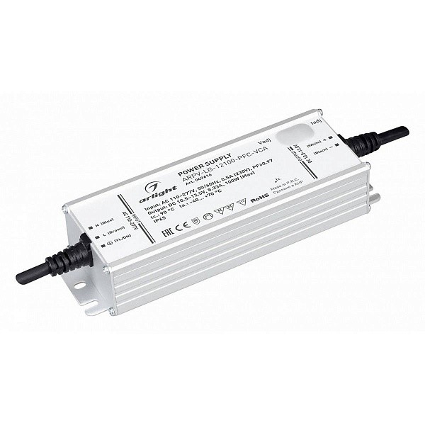 Блок питания ARLIGHT ARPV-LG 12V 100W IP65 49616