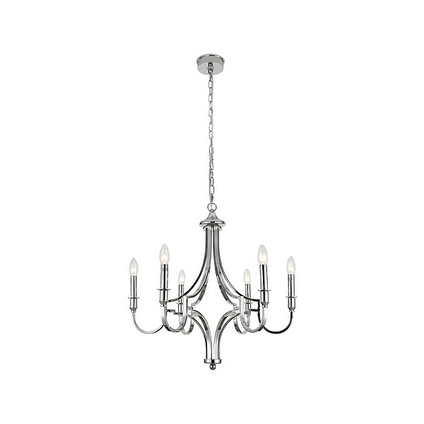 Люстра подвесная NEWPORT DANIELA 3456/C nickel
