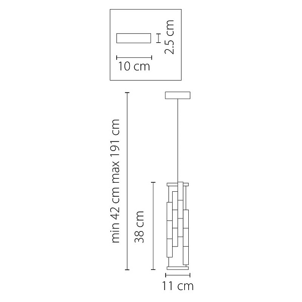 Подвес LIGHTSTAR LIMPIO 722030