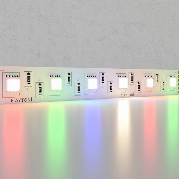 Лента LED STANDART 21 W/m 24V IP20 5050/60 RGBW 12mm (5м) 20039 MAYTONI