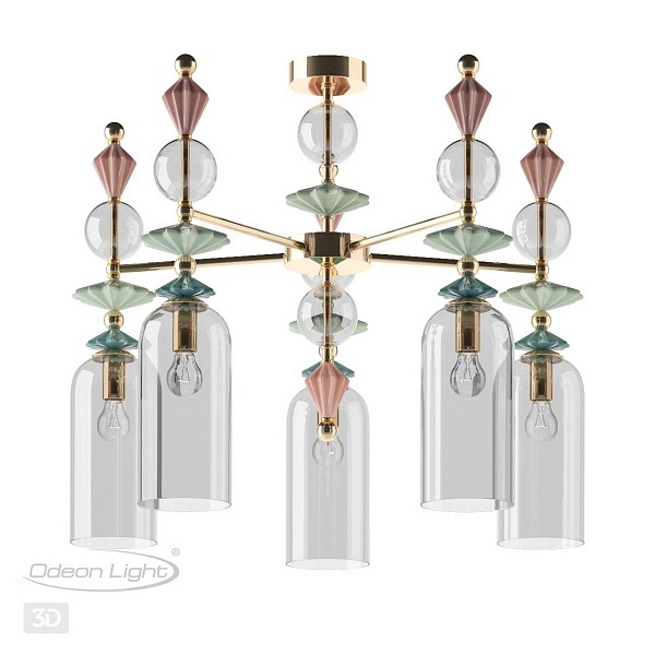 Люстра подвесная ODEON LIGHT BIZET 4855/5C
